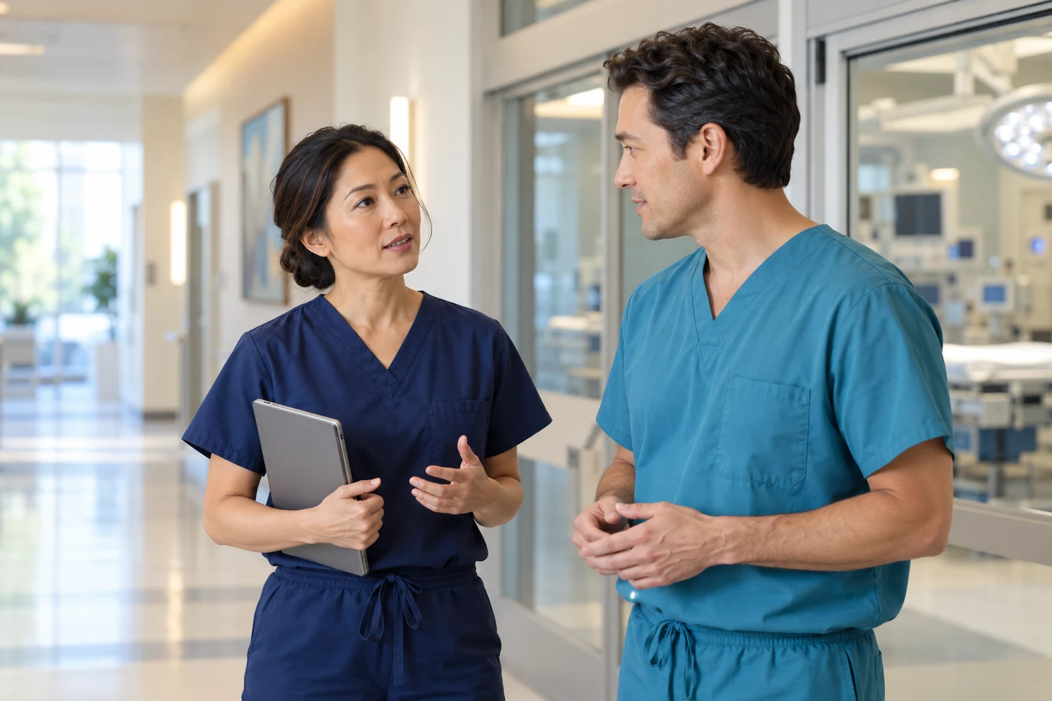 Illustrative general surgery workflow